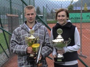 TTK Vereinsmeister Stephan Bhm und Sabine Huber